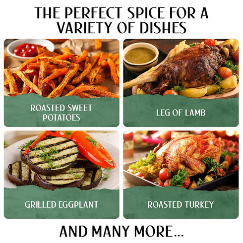 Premium Ras El Hanout Moroccan Spice Blend: Authentic Gourmet Seasoning, No Additives or Preservatives – Traditional Moroccan Spices for Rich Flav...