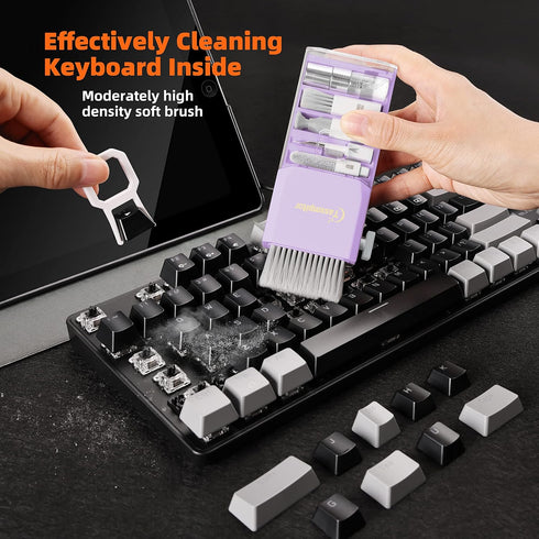 Laptop Screen Keyboard Cleaner Kit - 10-in-1 Electronics Cleaning Tool for MacBook iPad iPhone Pro Cell Phone, Brush Tool for Tablet, Computer, PC...