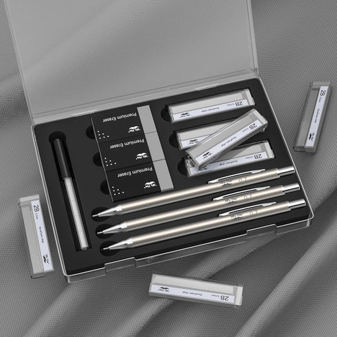 Mr. Pen- Metal Mechanical Pencil Set, 0.7mm, 3 Pack, 0.7 mechanical pencils, mechanical pencil .7, Sketching Pencils, Drafting Pencil, Mechanical ...