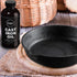 Organic Cast Iron Oil & Cast Iron Conditioner – Made from Flaxseed Oil grown and pressed in the USA – Creates a Non-Stick Seasoning on All Cast Ir...
