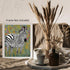 Posterizer 1 pcs- Zebra standing on the grass oil painting style-Art for Animal Lovers-Floral Botanical Art- Gift for Men Women Teens-Decor for Be...