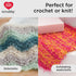 Red Heart Scrubby Capri Yarn - 3 Pack of 85g/3oz - Polyester - 4 Medium (Worsted) - 78 Yards - Knitting/Crochet......