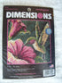 Dimensions Needlepoint Kit, Hummingbird Needlepoint, 5'' W x 5'' H, Various...