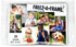 20 Pack 2.5 X 3.5" Magnetic Picture Frames for 2 1/2 X 3 1/2 Inch Photo Slam Proof Plastic Refrigerator Insert Holder Sleeve Pocket by Freeze-a-fr...