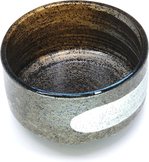 Japanese Handcrafted Matcha Tea Bowl Brown, Matcha Tea Cup Ceremony, Authentic Pottery, Hagoromo Chawan...