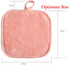 Makeup Remover Cloths for Face, Eye, Lips - Reusable Makeup Remover Pads Soft Microfiber Facial Cleansing Cloths 5 x 5 inch 12 Pack (Coral)...