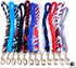 Ravenox Traffic Handle Short Dog Leash | Strong, Comfortable Cotton Rope Dog Leash for Pets |(Turquoise)(16-inches Long)| Handmade in The USA with...