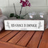 Christian Wall Art - His Grace Is Enough Wall Décor – Beautiful Bible Verse Modern Farmhouse Wall Art – Wood and Metal His Grace Is Enough Door Si...