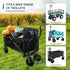 Wagon Cargo Net for Utility Folding Wagon, Elastic Storage Bag Cover Nets with ABS Hook for Outdoor Garden Wagon, Beach Cart, Garden Cart, Trolley...