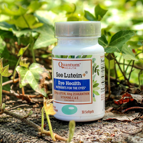 Quantum Health See Lutein+ Eye Care Supplement Helps Support Overall Eye Health As You Age - Lutein 20mg Zeaxanthin Plus Vitamins C & E Daily Nutr...