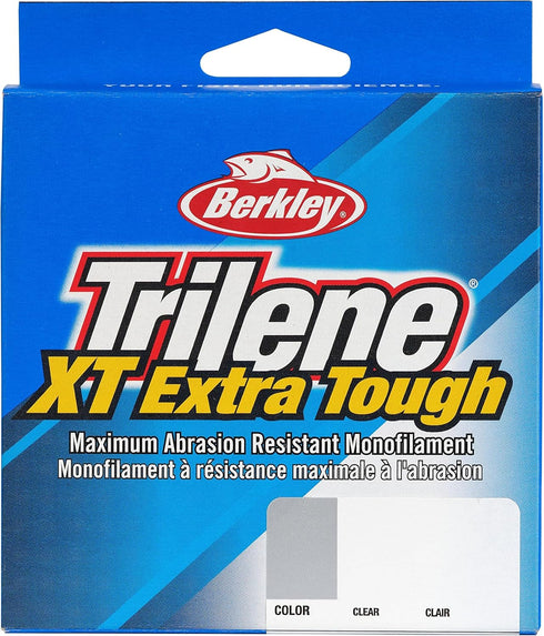 Berkley Trilene® XT®, Clear, 8lb | 3.6kg, 330yd | 301m Monofilament Fishing Line, Suitable for Saltwater and Freshwater Environments...