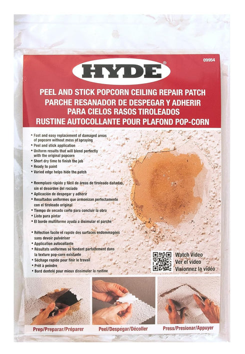 Hyde 09954 Popcorn Ceiling Repair Kit, White...