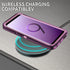 for Galaxy S9 Case, Heavy Duty Shockproof Dust/Drop Proof 3 Layer Full Body Protection Rugged Cover Case for Galaxy S9, Purple/Pink...