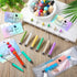 90 Pcs Beadable Pens Kit, Include 30 Pcs 2 in 1 Plastic Stylus Beadable Pens 30 Pcs Foil Thank You Cards with 30 Pcs Resealable Pen Packaging Bags...