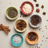 Now Designs Canyon Ceramic Pinch Bowl Set, Soy Sauce Dish, Set of 6, 2 oz...