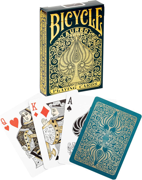 Bicycle Aureo Playing Cards - 1 x Showstopper Card Deck, Easy to Shuffle & Durable, Great Gift for Card Collectors...