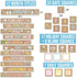 Rustic Classroom Calendar Set Bulletin Board - Bulletin Board Calendar For Classroom Elementary, Teacher Calendar Bulletin Board Sets, Preschool C...