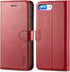 TUCCH Wallet Case for iPhone 8 Plus/iPhone 7 Plus, Magnetic Closure Card Slots Money Pouch, Stand PU Leather Purse Cover Flip Book [TPU Interior C...