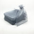 100pcs 4x6 Inches Drawstrings Organza Gift Candy Bags Wedding Favors Bags (Gray)...