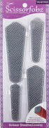 Scissors sheaths by SCISSORFOBZ with ScissorGripper -VALUE PACK-4 sizes- Designer Scissor Covers Holders for embroidery sewing quilting - Quilters...