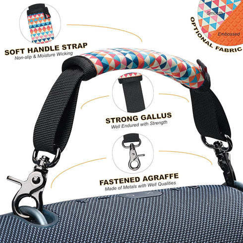 Removable Handle Strap Accessories Fits for JBL Xtreme/Xtreme 2/ Xtreme 3 Portable Bluetooth Speaker - Stronge Handle Belt for JBL Travel Speaker ...