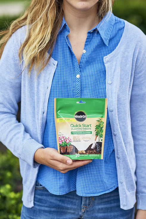 Miracle-Gro Quick Start Planting Tablets...
