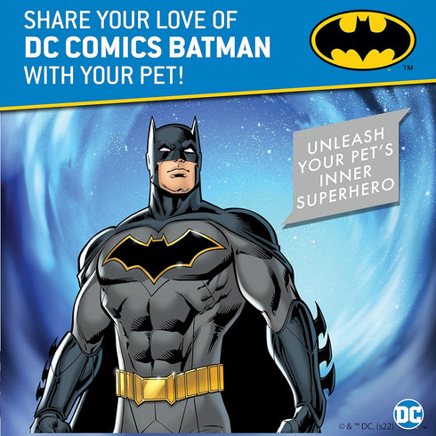 DC Comics Vintage Batman Collection 6 Foot Dog Leash (72 inch) | Cute Yellow and Black Dog Leash Easily Attaches to Any Dog Collar or Harness | 6 ...