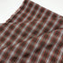 Brown Checkered Plaid Fabric Light Weight Yarn Dyed Polyester Tartan Width 57inches for DIY Home Decor Craft (2 Yard pre Cut)...