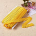MegaPet Yellow Polyester Fringe Tassel Lace Trim 1 Inch x 82 Feet Chainette Fringe Fibre Trim for Sewing Quilting Clothes Accessories Lampshade Cu...