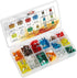 EPAuto 220 Pieces - Assorted Car Truck Mini & Standard Blade Fuse Set (5/7.5/10 / 15/20 / 25/30 AMP)...