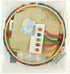 Dimensions Snail Animal Embroidery Starter Kit for Beginners, 6" Diameter, 5 Piece......