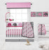 Bacati - Elephants Pink/grey Elephants Mini Changing Pad Cover...