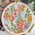 Myfelicity Embroidery kit, Adult Embroidery Material Set with Cute Flowers and Plants Patterns. 3 Embroidery Clothes and Colors Threads. 1 Hoop. (...