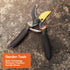Bypass Pruning Shears for Garden - Effortless Pruning Shears for Grapevines, Bonsai Gardens - Trim Tree Branches and Flowers with Ease, with SK5 S...