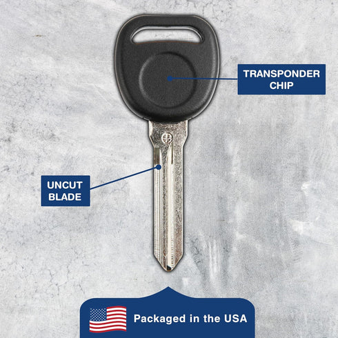 KeylessOption Car Key Replacement for 2004 2005 2006 2007 2008 2009 2010 2011 2012 2013 2014 2015 2016 2017 Buick Cadillac Chevrolet ChevyGMC, B11...