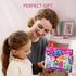 Klever Kits Dot Art Activity - No Mess Sticker Art for Kids, Scrapbooking Arts and Crafts Supplies, Birthday Gifts, Airplane Travel Toys for Boys ...