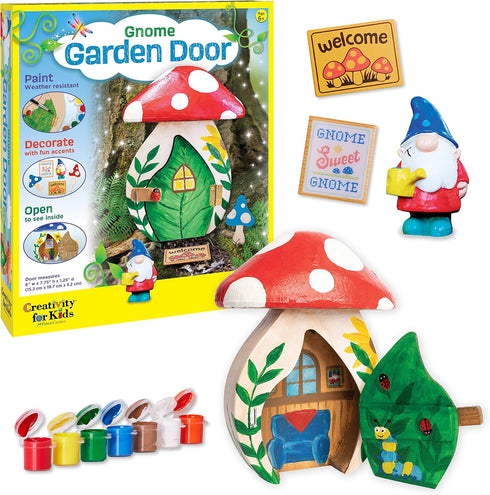 Creativity for Kids Gnome Garden Door - Painting Arts and Crafts for Boys and Girls, Kids Activities for Ages 6-8+...