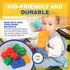 UNiPLAY Truck and Trailer Set, Building Block Truck for Cognitive Development, Motor Skills, Sensory Learning, Educational Toy for 3 Years Old and...