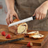 Bread Knife, HIA Stainless Steel 8 inch Serrated Bread Knife, Perfect for Homemade Bread, Bagels and Cake, Knife Cover Included, Dishwasher Safe (...