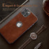 LOHASIC for iPhone 14 Pro Max Case, 6.7" 2022 Slim Leather Anti-Scratch Logo Visible Designed Protective Shockproof Phone Cases Compatible with iP...