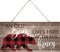 An Old Bear Lives Here With His Honey Wooden Plank Sign 5x10...