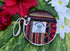 Coin Purse For Women Handmade Hemp Coin Pouch Eco friendly Hippie Boho Wallet Earphone holder (Red)...