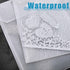 30 Pieces Large Stamp and Die Storage Pockets Clear Die Storage Envelopes Scrapbooking Storage Cutting Dies Stencil Organizer Holder Album Embossi...