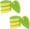 Evriholder Quick-Dry Dish Scrubbing Sponge, 8 Count, Green and Yellow...