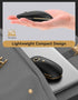 TECKNET Computer Mouse, Silent Mouse Wireless, 2.4Ghz USB-A Wireless Mouse, 4800 DPI Ambidextrous Quiet Click Mouse for Travel, Slim Portable Wire...