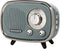 Crosley CR3039A-TN Rondo Retro Portable Rechargeable Bluetooth Speaker, Tourmaline...