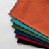 FEVERQIYI 20x20 Velvet Pillow Covers Set of 2 Burnt Orange Decorative Square Throw Pillowcase Soft Solid Cushion Covers for Bedroom Living Room Ou...