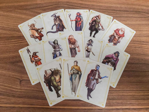 DUNGEON CRAFT Deck of Stories: NPC Booster 1 Board Game - 18 Fantasy Tabletop Role Playing Game RPG Storytelling Cards - Dungeon Master Accessorie...