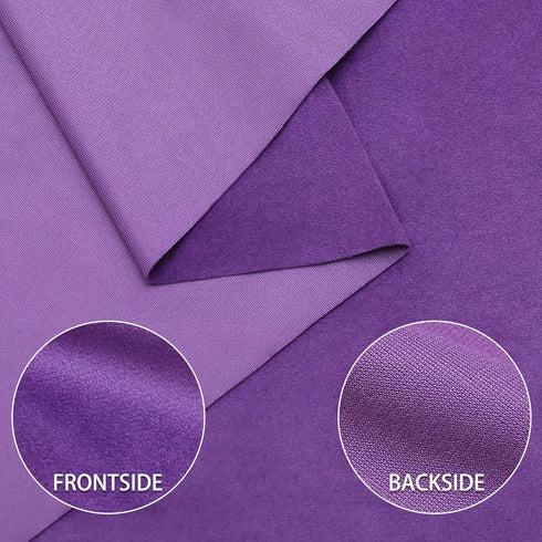 Velvet Fabric by The Yard for Upholstery Projects(Purple,1 Yard)...