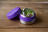 LunchBots Rounds Leak Proof 4 oz. Stainless Snack Container Jar, Set of 2, Purple Lids...